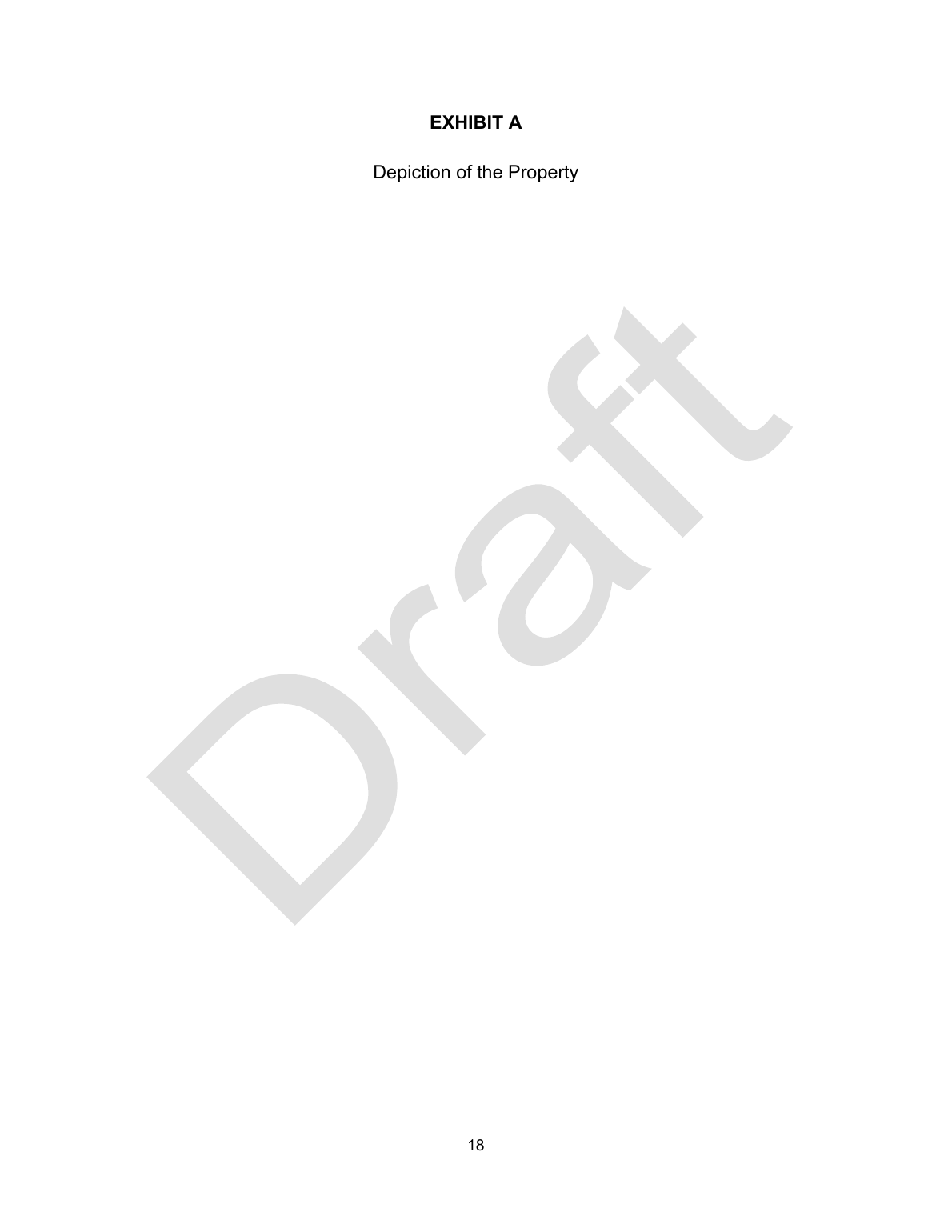 Draft real estate purchase and sale agreement page 18