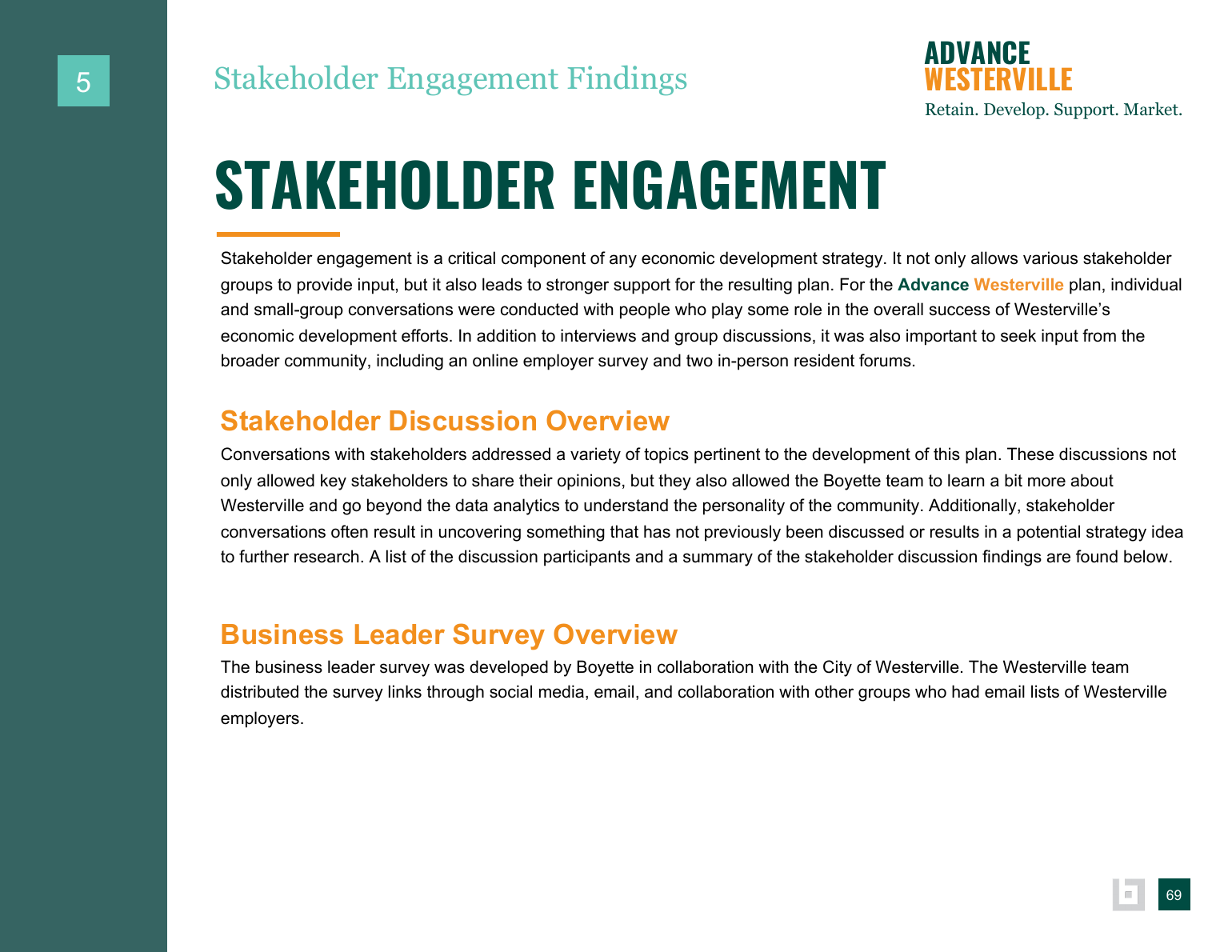 Advance Westerville findings and background data page 69