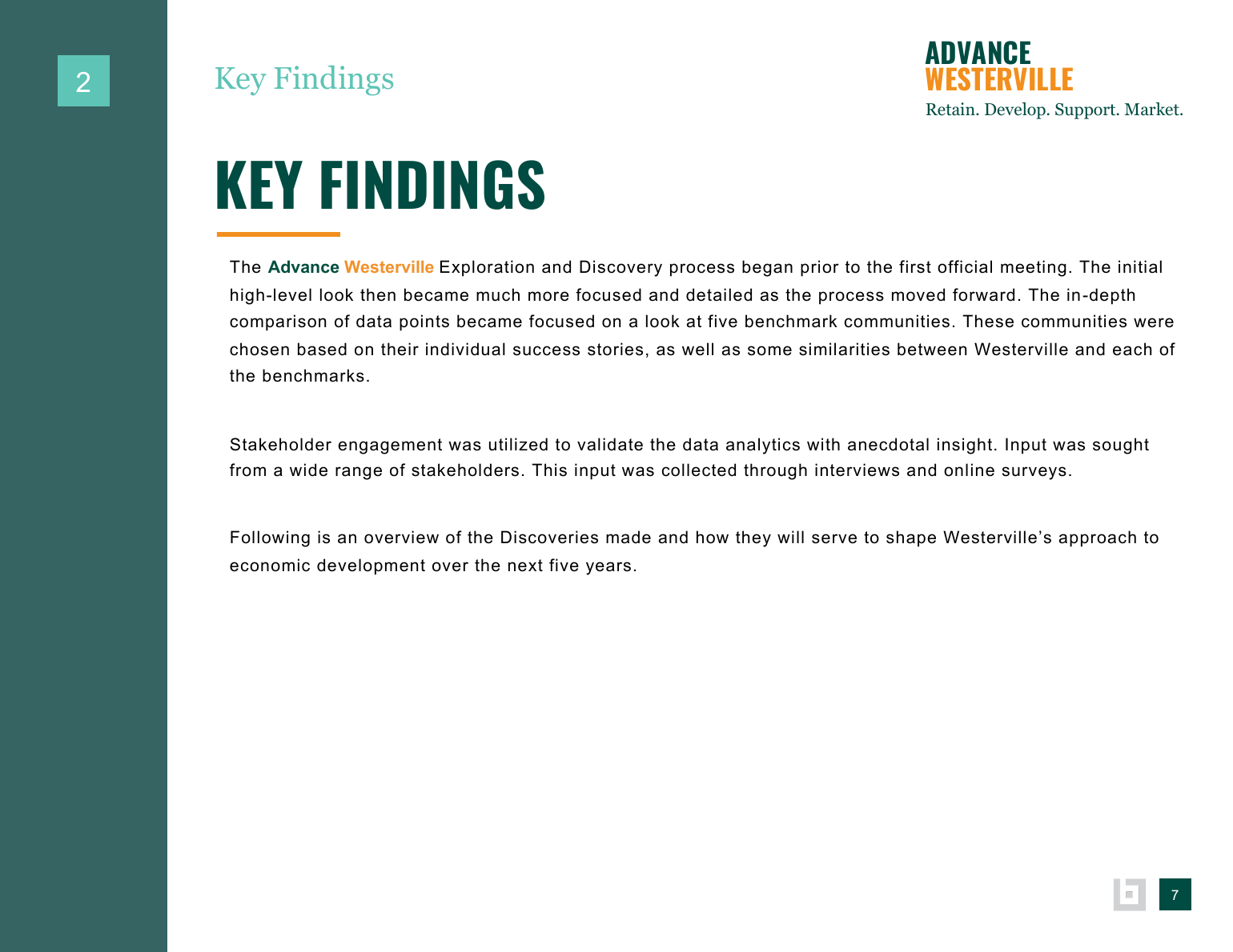 Advance Westerville findings and background data page 7
